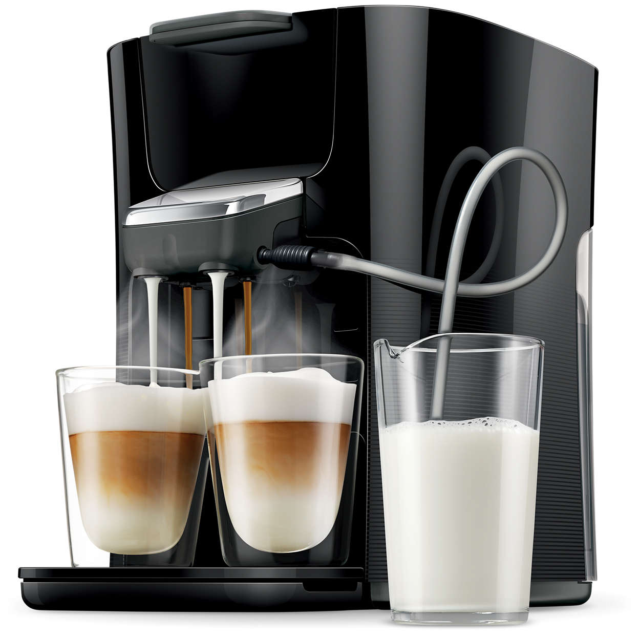 God delicatesse Pastoor Latte Duo Koffiezetapparaat HD7855/50 | SENSEO®