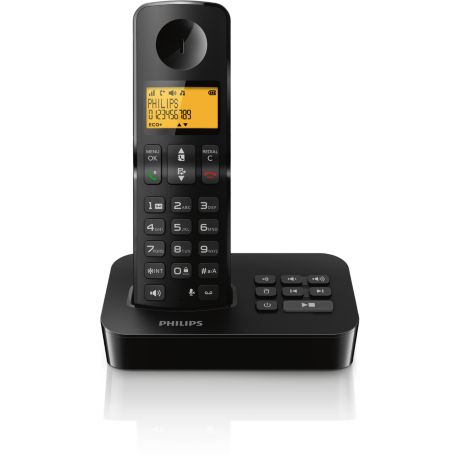 D2651B/01  Cordless phone with answering machine