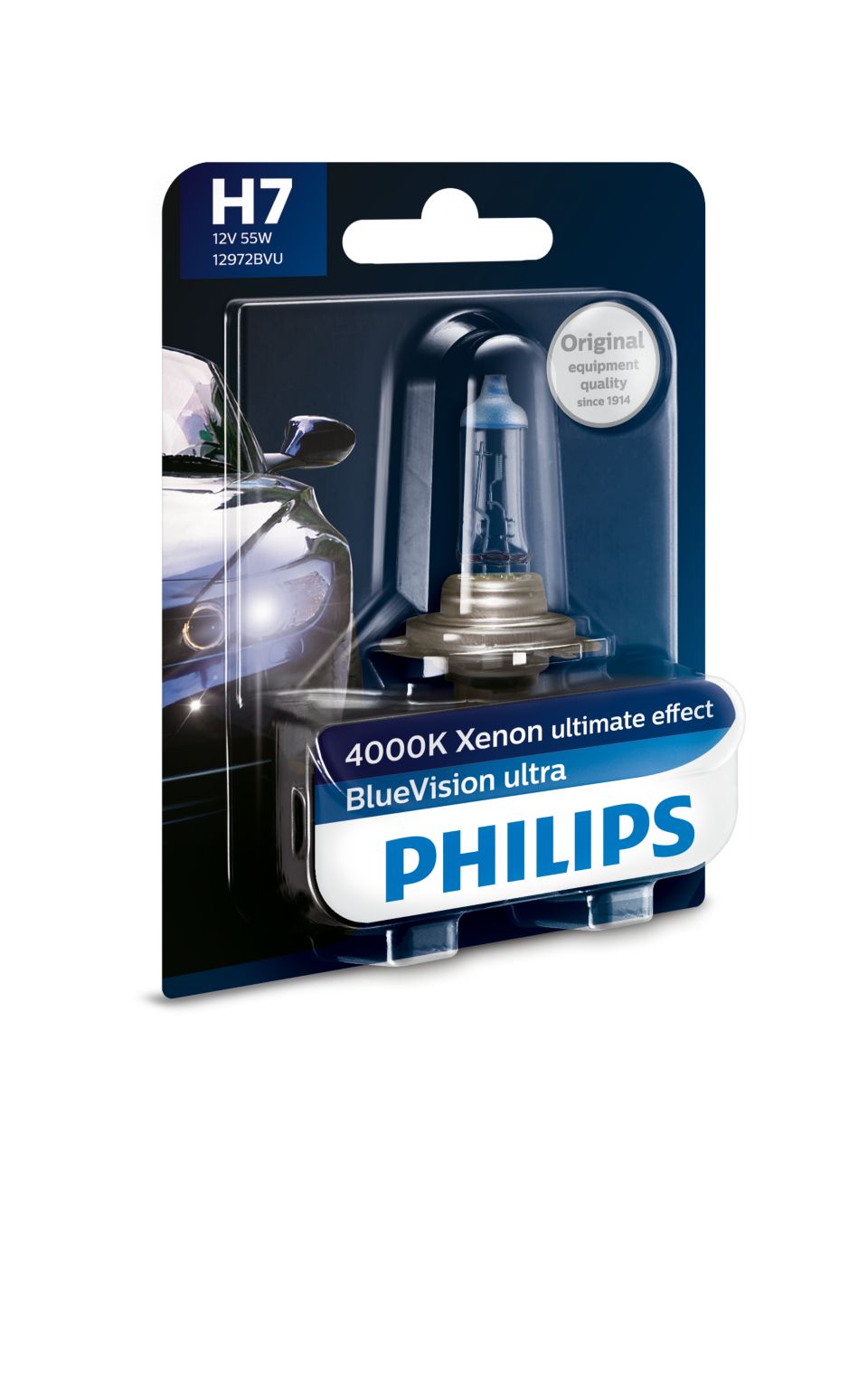 Philips H7 Halogeen 5000K Xenon Look. 