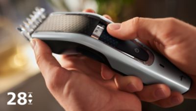 28 ajustes de longitud con selector de precisión