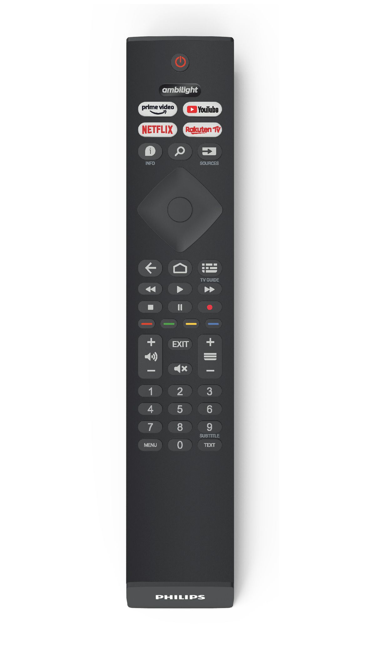 Vervangende Afstandsbediening RM-L1760 Compatibel Met Philips Ambilight TV's