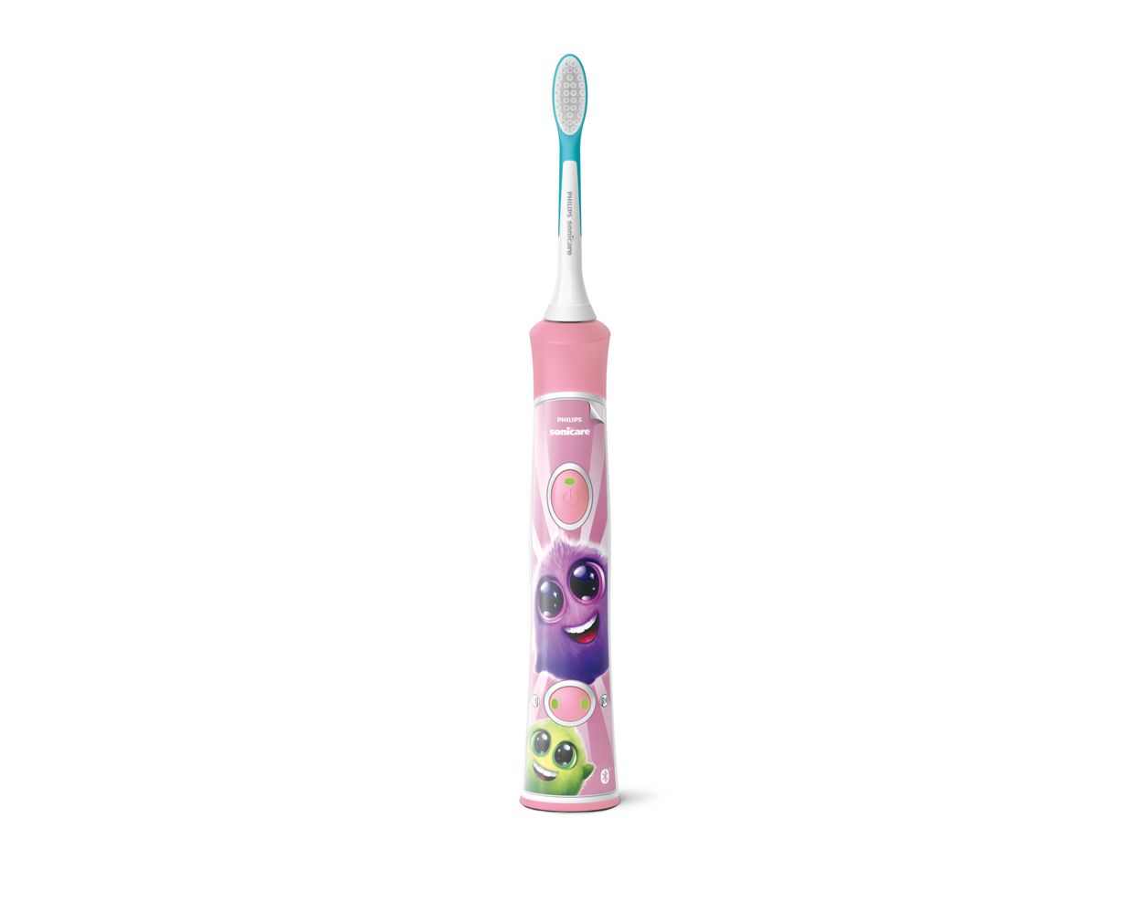 Cepillo dental eléctrico recargable con conexión a Bluetooth Philips  Sonicare para niños, Estándar