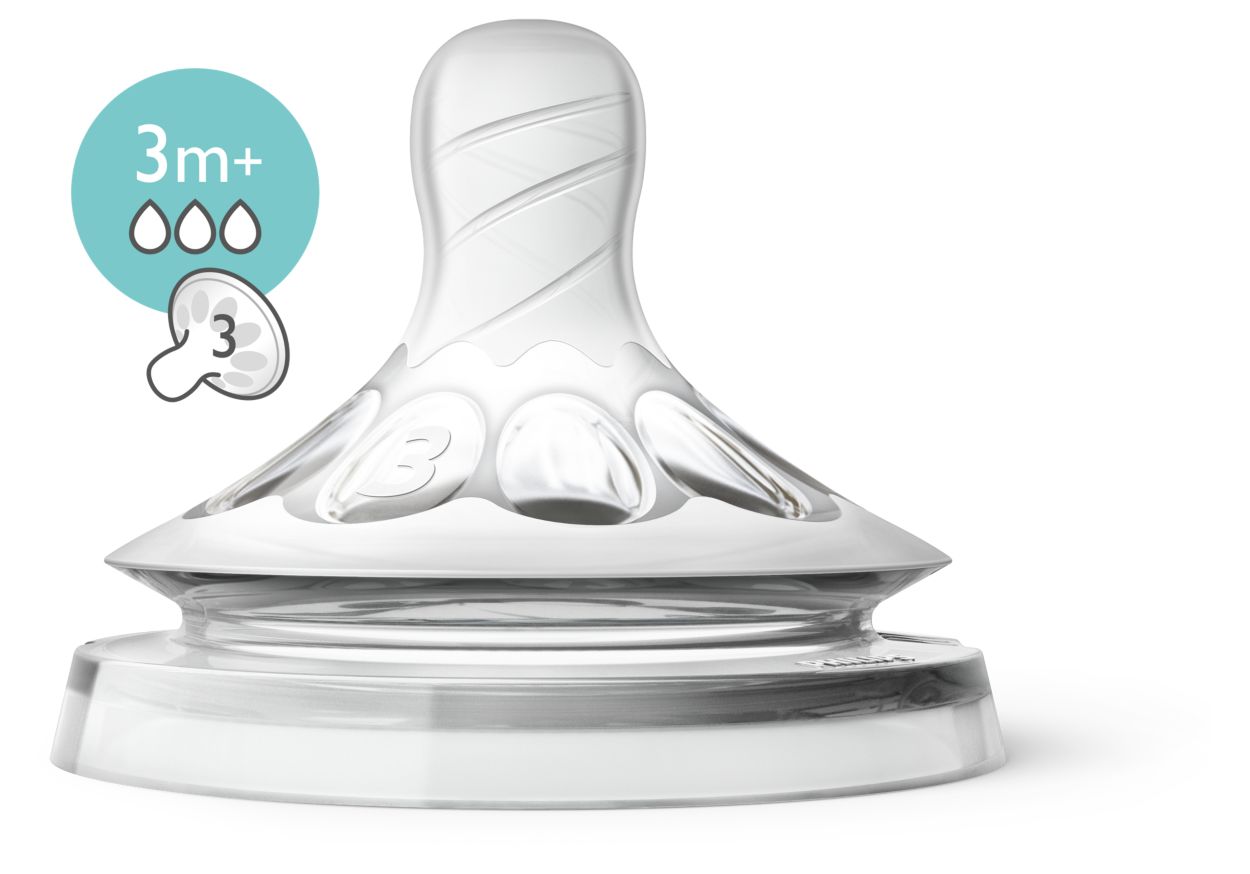 Philips avent sale nipple 3m+