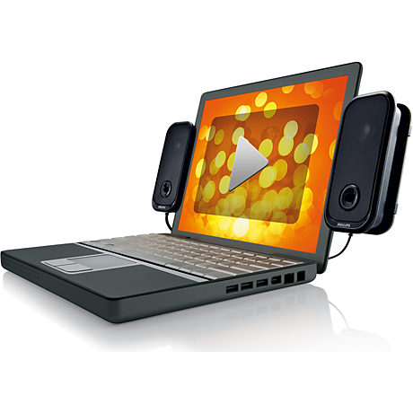 SPA5200/00  USB-Notebook-Lautsprecher