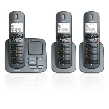 CD5653B/22 Perfect sound Draadloze telefoon met antwoordapparaat