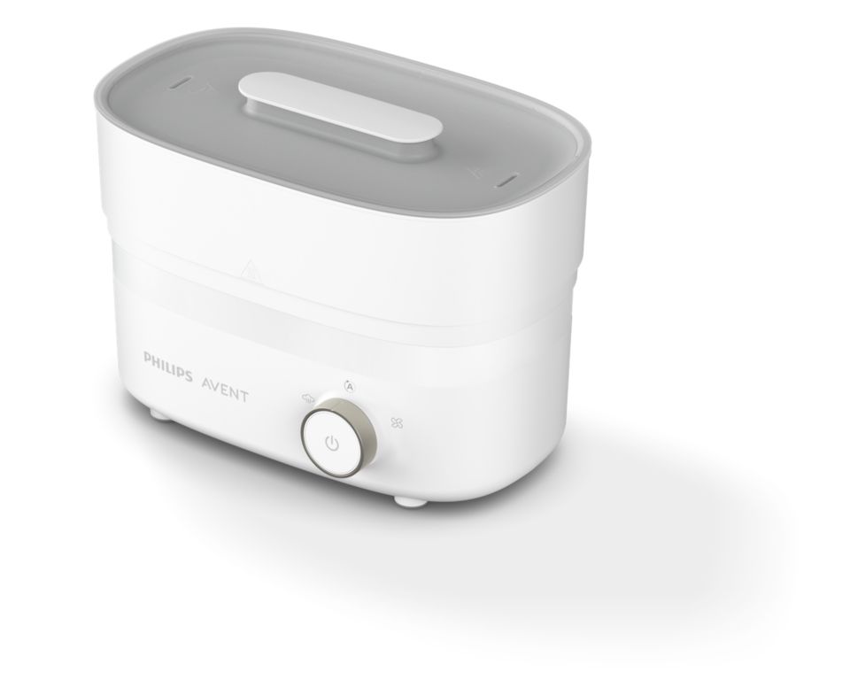 Philips Avent 電動蒸気滅菌器 SCF293 Baby Bottle Sterilizer & Dryer Premium SCF293/00 | Avent