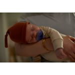 Comfortably fits the natural curves of baby’s face