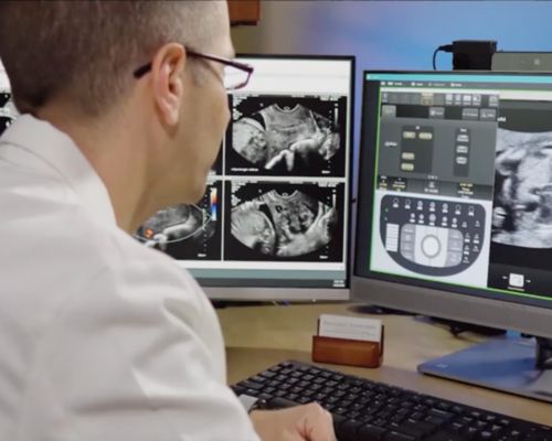 Clinical image of Dr. Rume in office