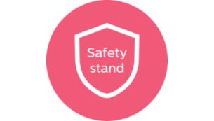 Safety stand for ease of use