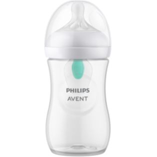 Avent Natural Response Bottle (plastic Air Free Vent) giftset for newborns