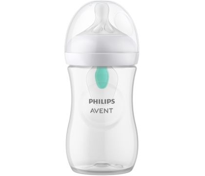 Biberón natural con tetina natural answer 330ml 3m+ | sin bpa - philips  avent