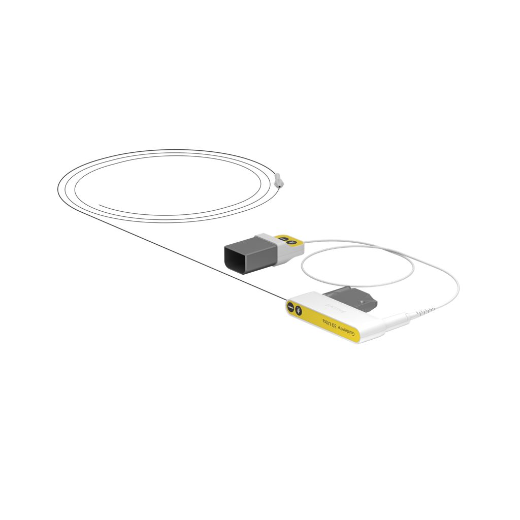 A guidewire that visualizes itself