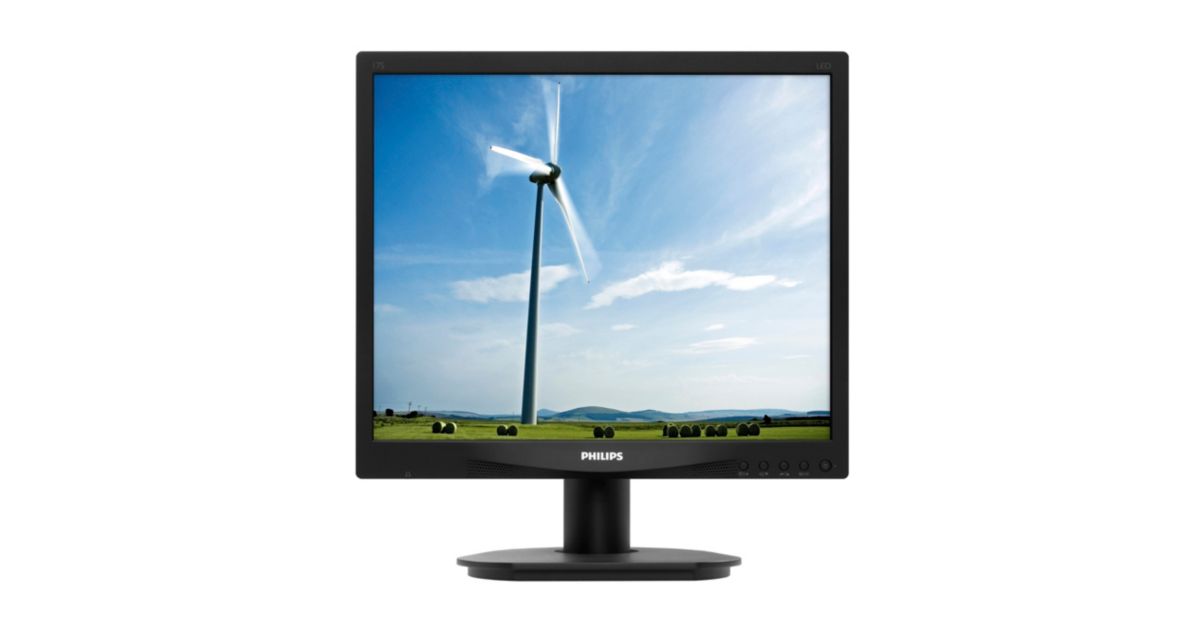Brilliance 液晶モニター、LED バックライト 17S4LAB/11 | Philips