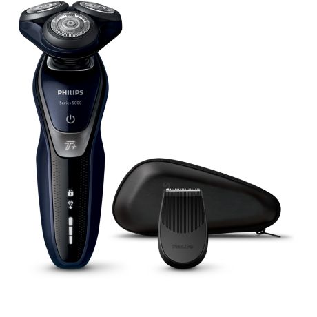 Wet and dry electric shaver