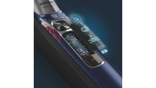 OLED 显示屏，提供动态 SkinIQ 和剃须刀通知