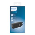 Wall charger with 2 Type C USB ports