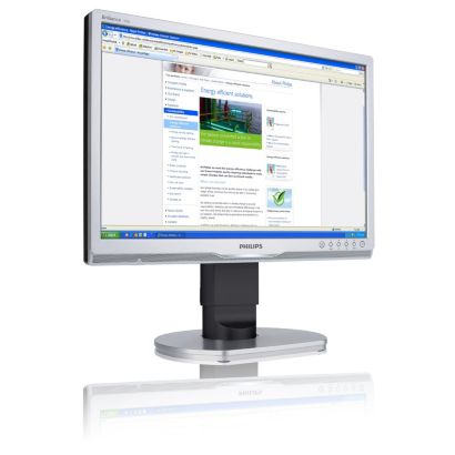 Ergonomic business display enhances productivity