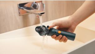 One-touch open for easy cleaning