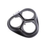 Keeps shaving heads in position