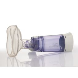 OptiChamber Diamond Cámara inhaladora con válvula con mascarilla mediana