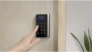 Keyless access lets you unlock your home more conveniently