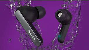 IPX5 water and sweat resistant