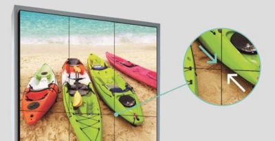 Immersive visual experience with Ultra-Narrow Bezel