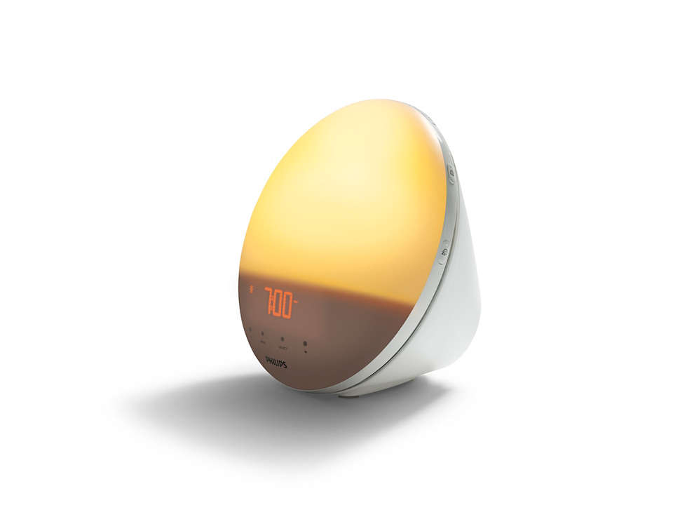 Buy the Philips SmartSleep Wake-up light: sunrise alarm clock with 5 sounds HF3519/01 Wake-up light: sunrise alarm clock with 5 sounds