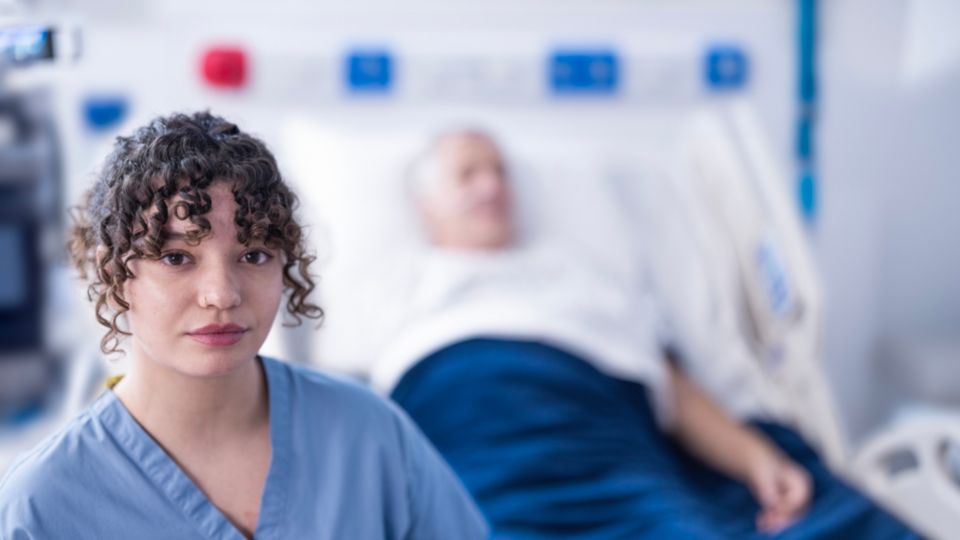 Doctor checking patient