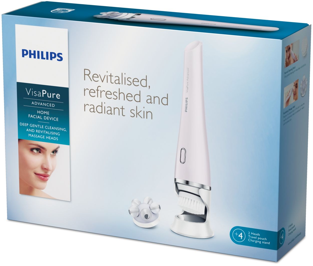 VisaPure Advanced Home Facial Device SC5340/10 | Philips