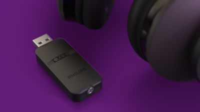 Perfect dialogue syncing. Low-latency Bluetooth dongle