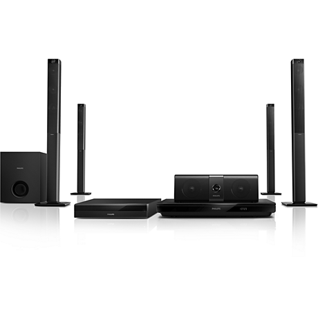 HTB5580G/12  5.1, 3D Blu-ray, Home Entertainment-System