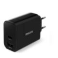 Chargeur secteur, 1 port C et 1 port A