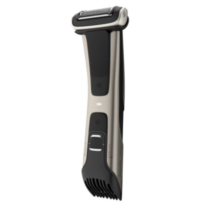 Precise body grooming, safe even below the belt