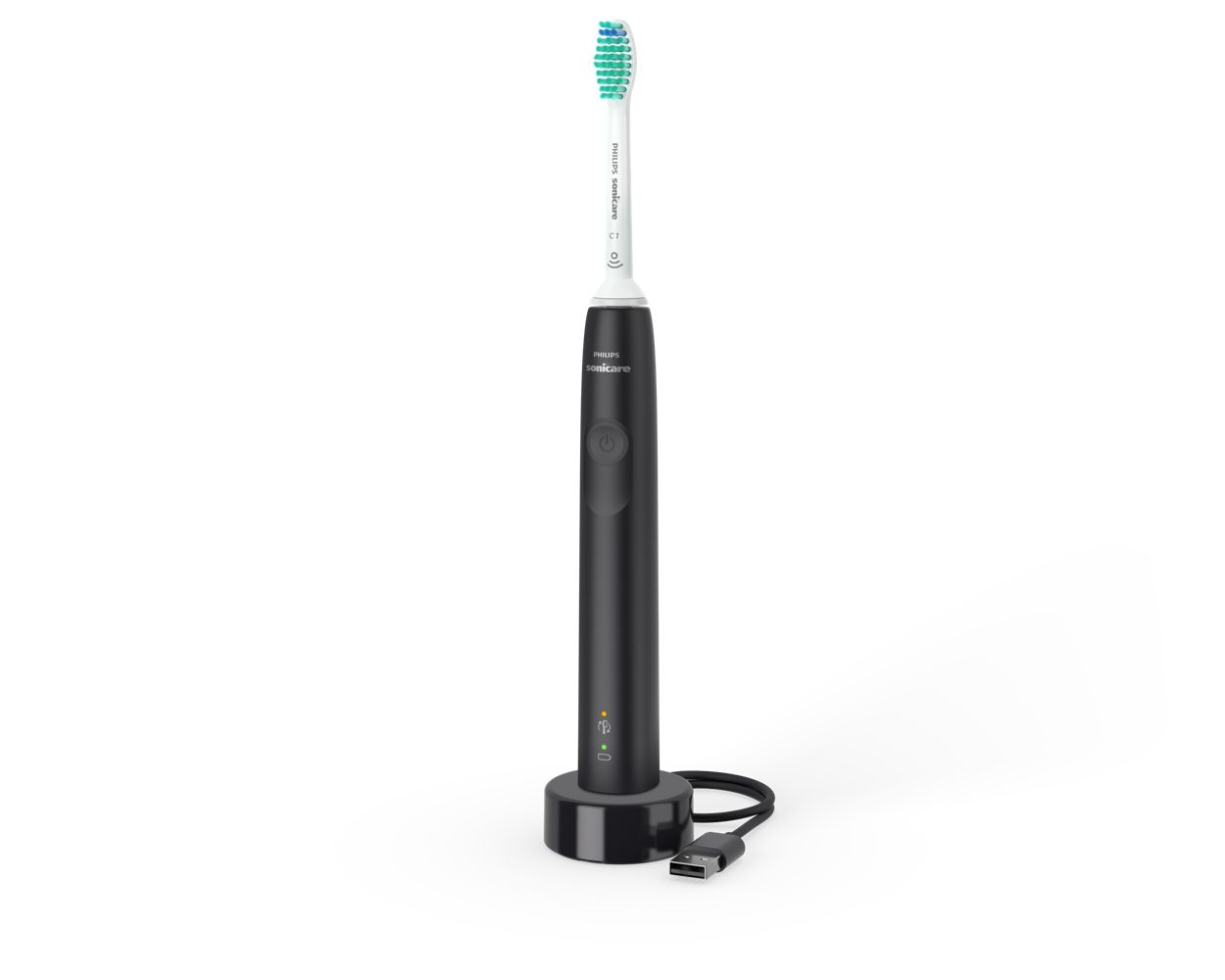 3100 series Sonic electric toothbrush - Black HX3671/14 | Sonicare