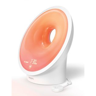 SmartSleep Sleep and Wake-up Light angeschlossen