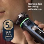 Langvarig tæt barbering, intelligent hudkomfort