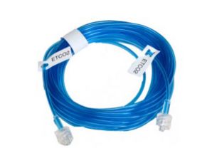 Linea di campionamento per EtCO2 a basso flusso (blu) Respiro