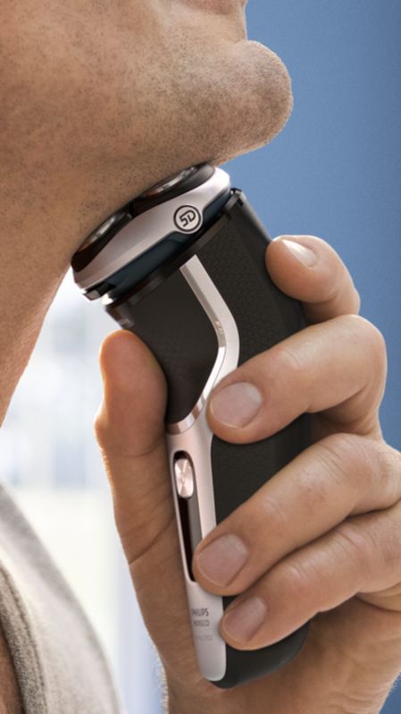 Man shaving