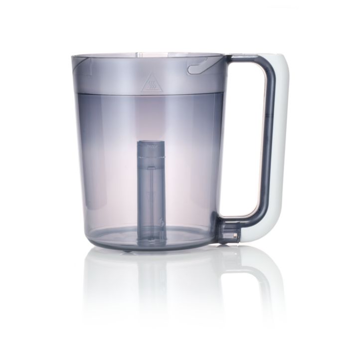 En del af den kombinerede steamer og blender