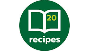 Inspiring recipe book included