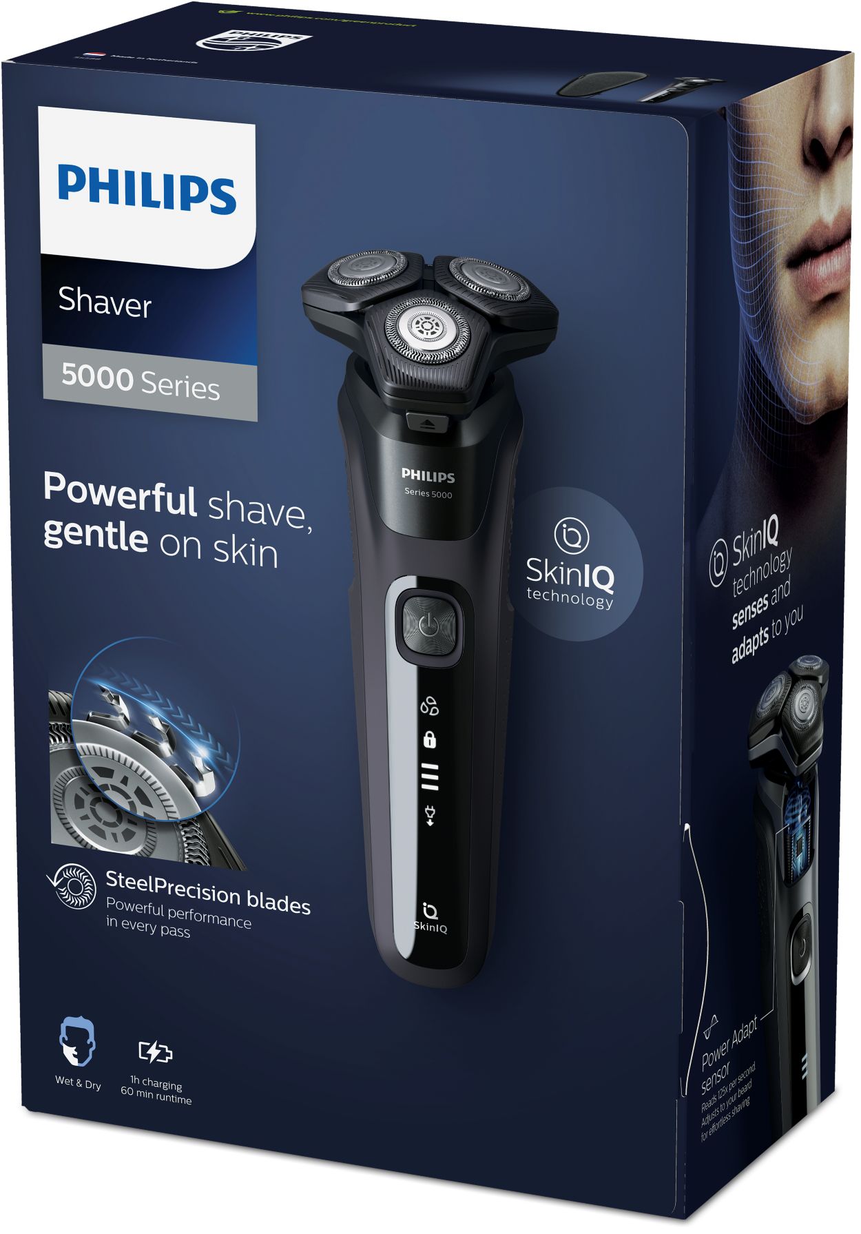 Shaver series 5000 Wet & Dry electric shaver S5588/30 | Philips