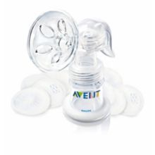 Manual breast pump