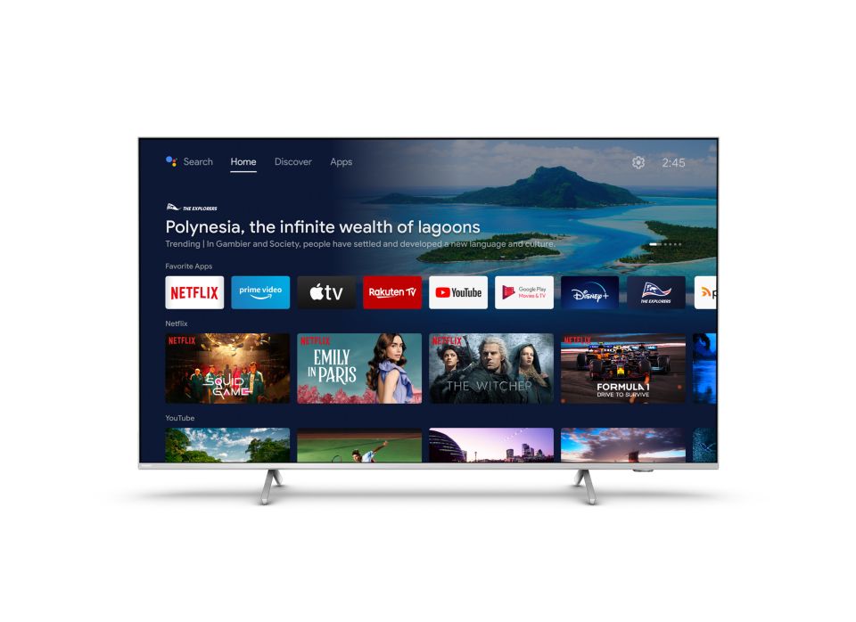 PHILIPS 65PUS8507 TV 65 UHD Smart TV Ambilight Android - Electrowifi