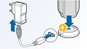 Inclusief oplaadstation voor extra gebruiksgemak