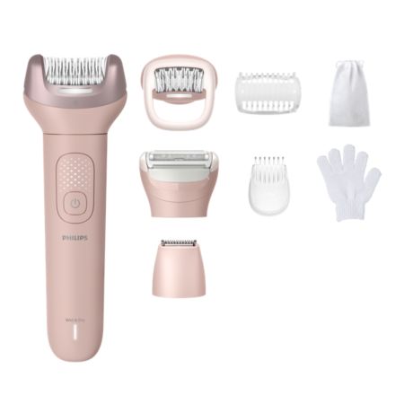 BRE717/00 Epilator Series 9000 Cordless epilator; Wet & Dry
