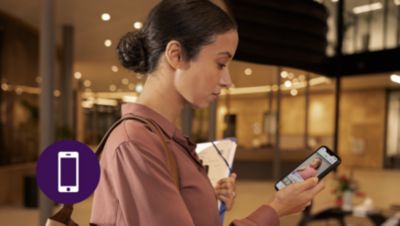 Monitor and feel reassured from anywhere