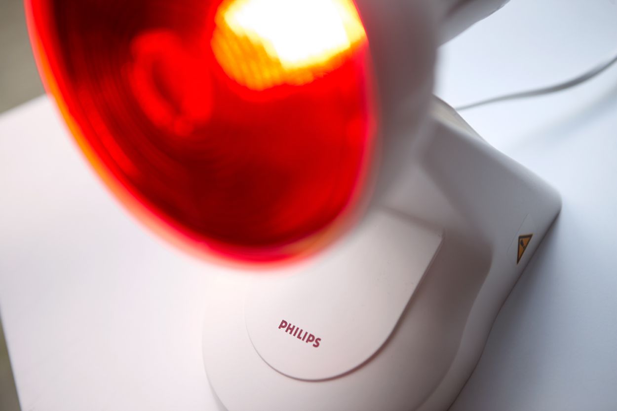 Philips infrared shop light therapy