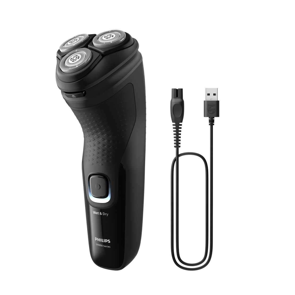 Afeitadora Philips Shaver Series 3000X X3003/00/ con Batería/ 2 Accesorios