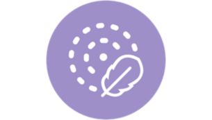 Soft and adaptive silicone cushion for gentle stimulation